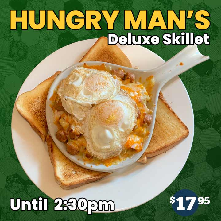 Hungry Man's Deluxe Skillet
