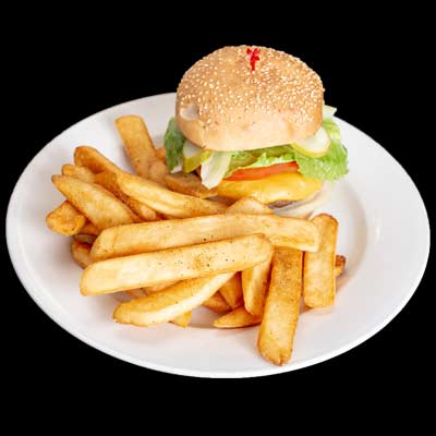 Capital Famous Burger <small>(with Cheese)</small>