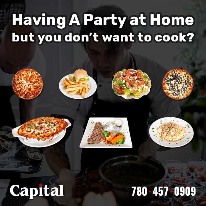 Choose Capital Pizza to cater your party