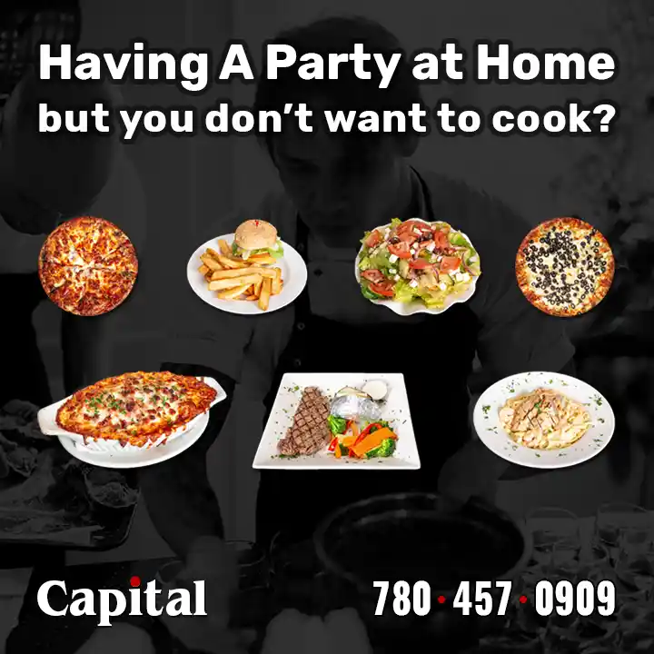 Choose Capital Pizza to cater your party
