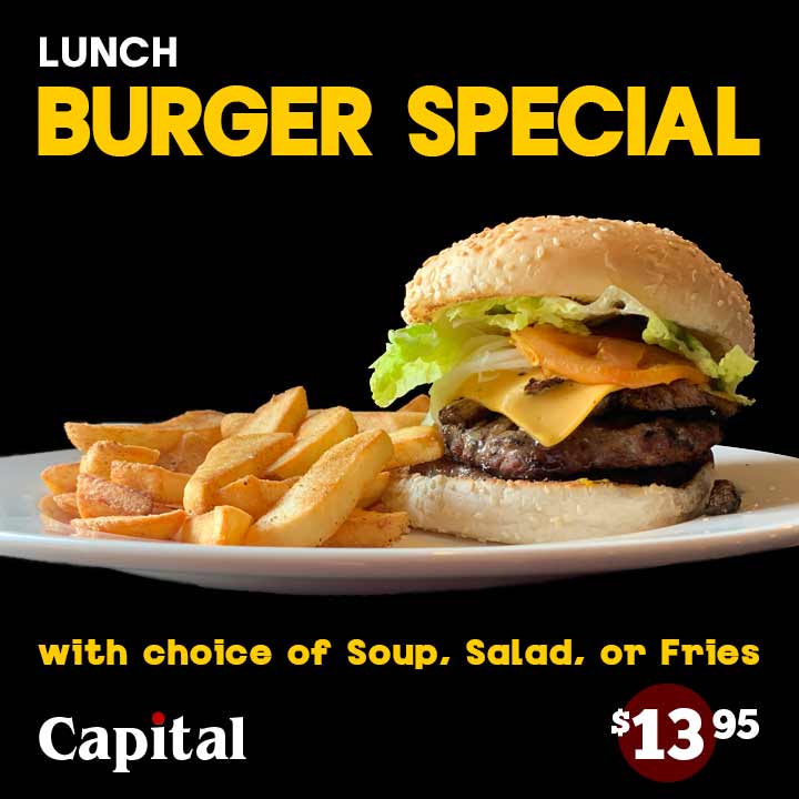 Lunch Burger Special
